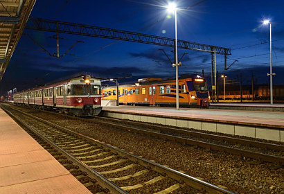 Fototapeta Železniční stanice 1485